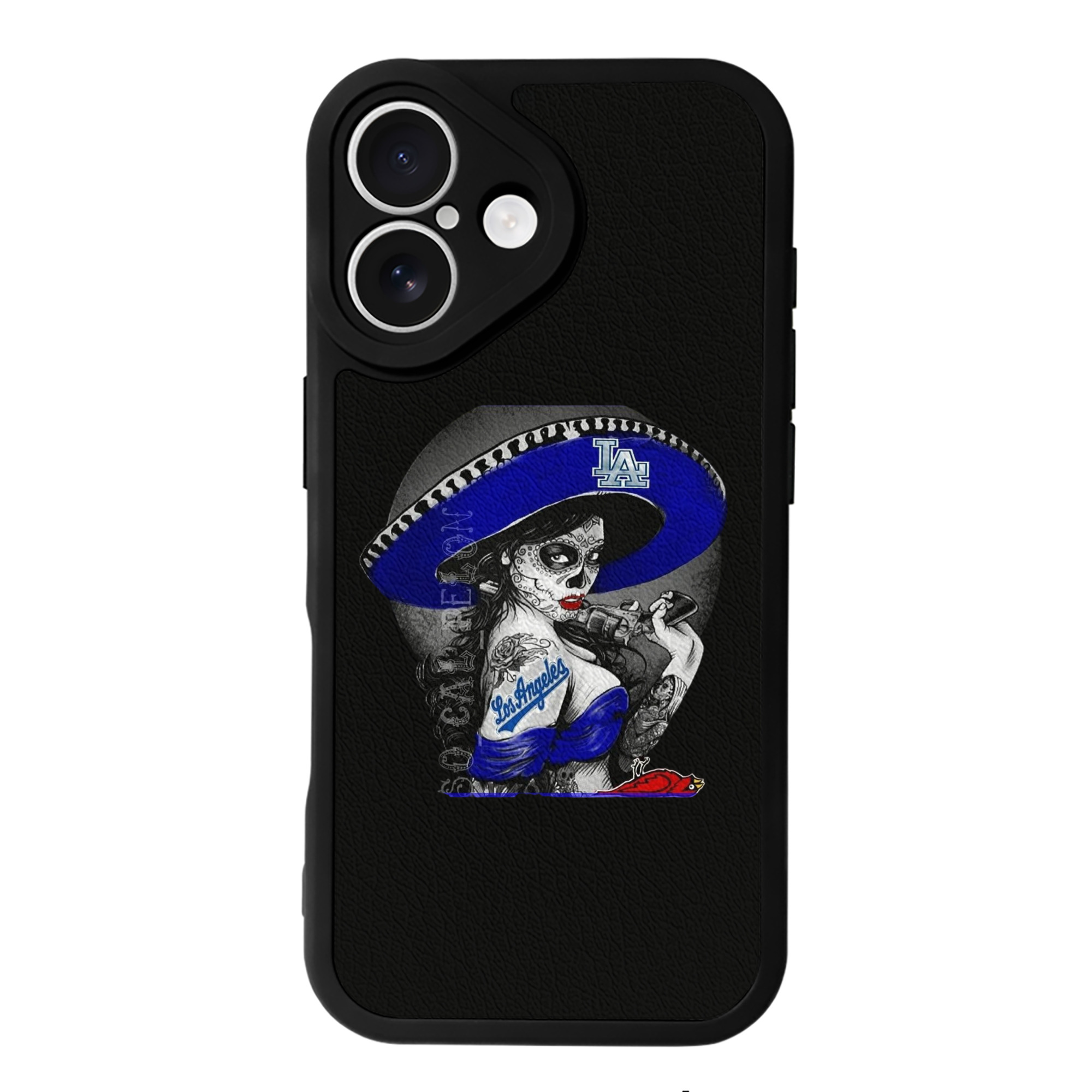  IPhone 16 Silicone Leather Case – UV Print, Lambskin Texture – Perfect Fit, Wireless Charging Compatible, Scratch Resistant, Precise Cutouts – Stylish Protection For IPhone 16